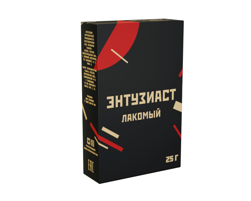 картинка Табак Энтузиаст - Лакомый 25 гр. от магазина BigSmoke