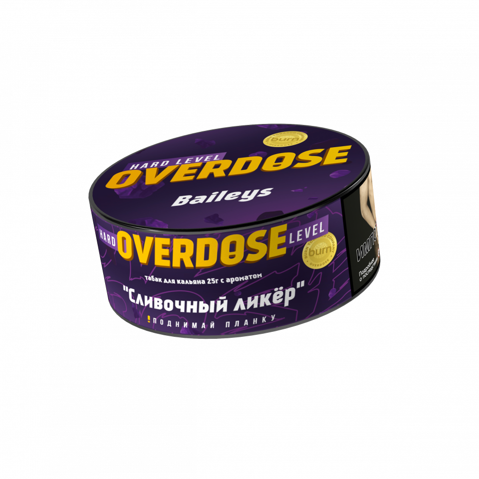 картинка Табак Overdose - Baileys 25 гр. от магазина BigSmoke
