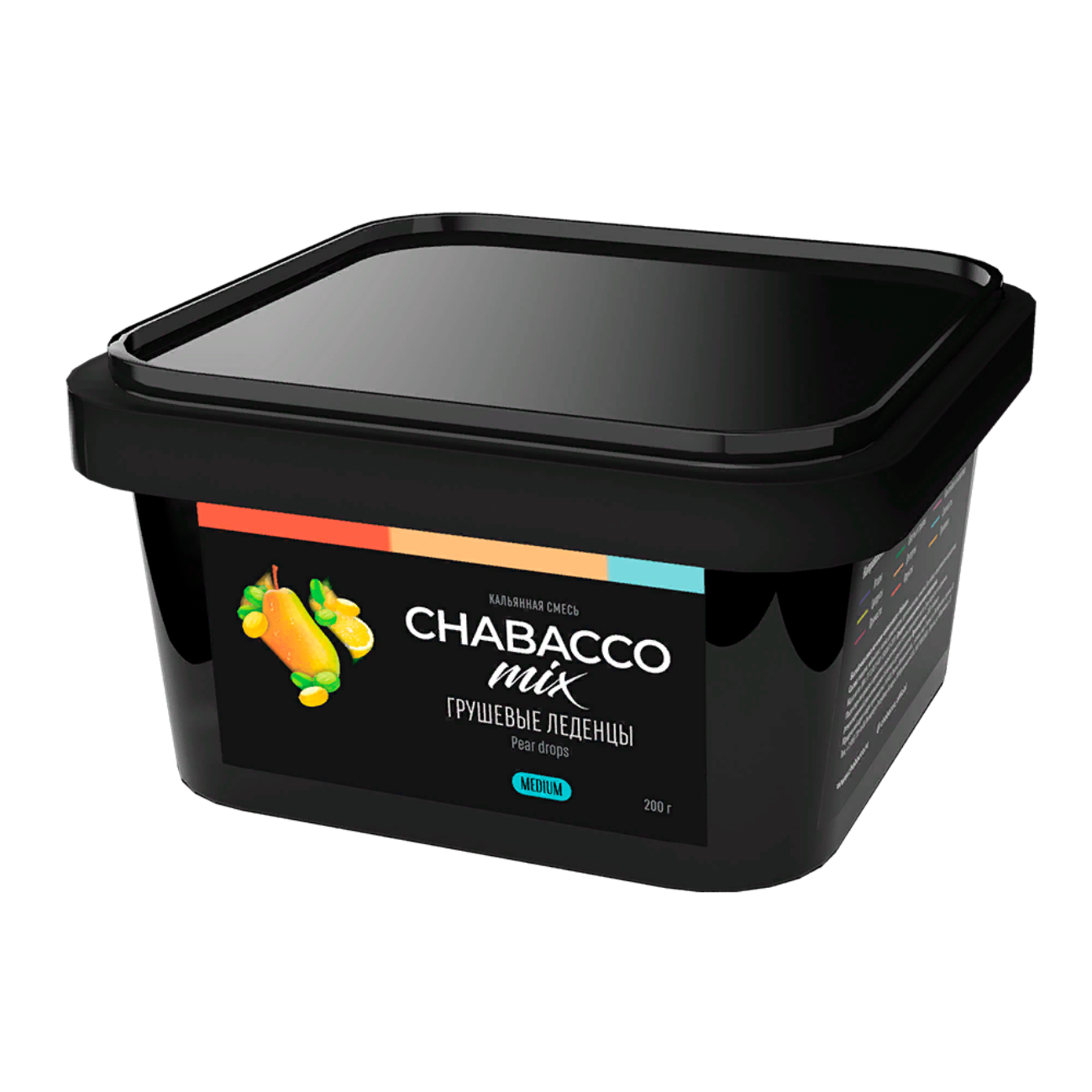 картинка Chabacco Mix Medium - Pear Drops 200 гр. от магазина BigSmoke