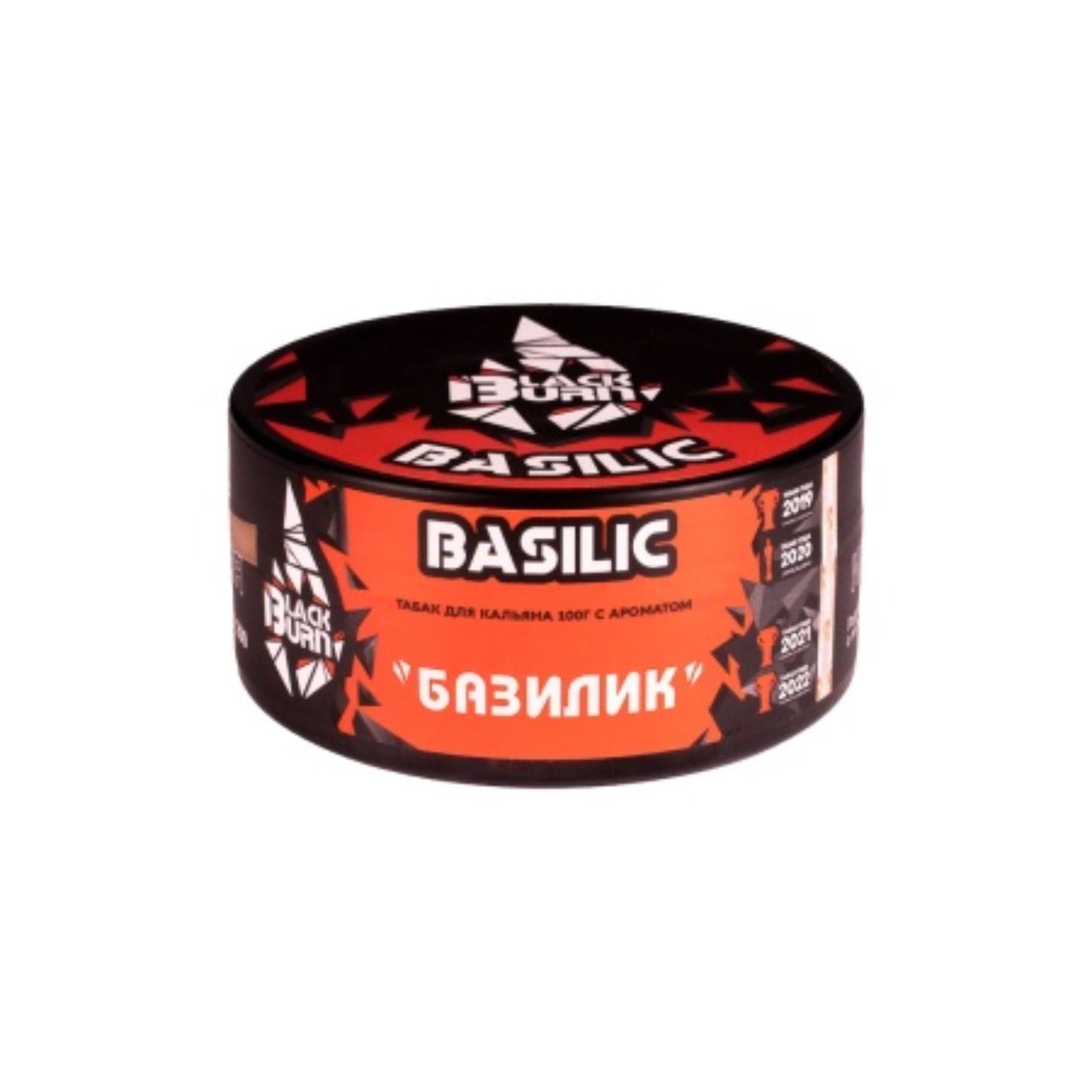 картинка Табак Black Burn - Базилик (Basilic) 100 гр. от магазина BigSmoke