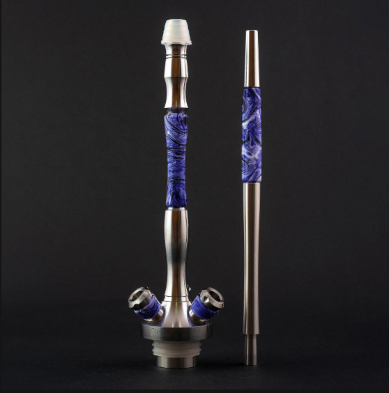 картинка Кальян Union Hookah - Fibonacci Акрил Фиолетовый от магазина BigSmoke