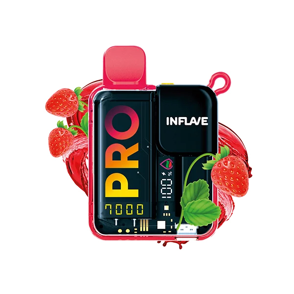 картинка Inflave Pro 7000 - Земляничный Джем от магазина BigSmoke