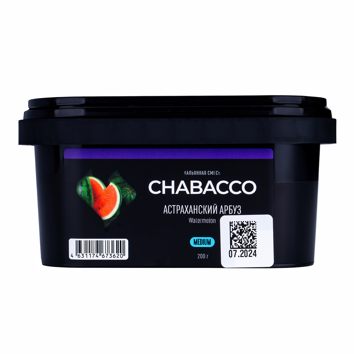 картинка Chabacco Medium - Watermelon Astrakhan 200 гр. от магазина BigSmoke