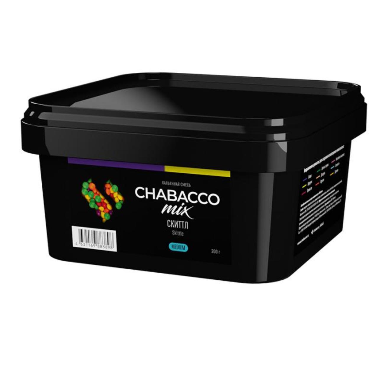 картинка Chabacco Mix Medium - Skittle 200 гр. от магазина BigSmoke