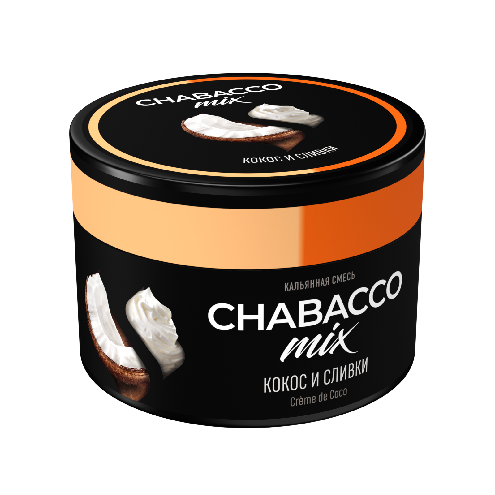 картинка Chabacco Mix Medium - Creme De Coco 40 гр. от магазина BigSmoke