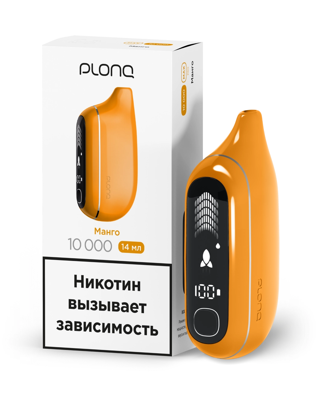 картинка PLONQ Max Pro 10000 - Манго от магазина BigSmoke