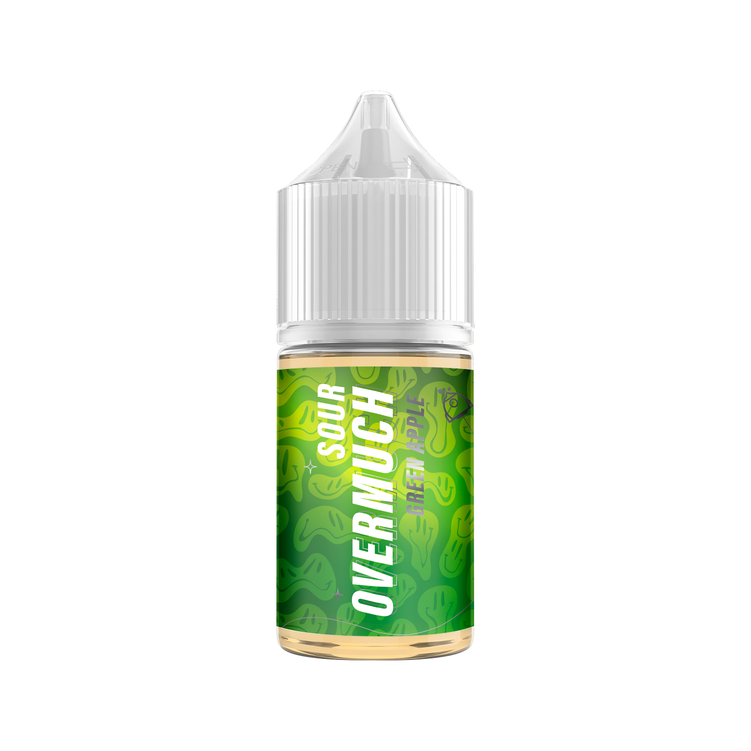 картинка Overmuch Sour Strong 30 мл. 20 мг. - Green Apple от магазина BigSmoke