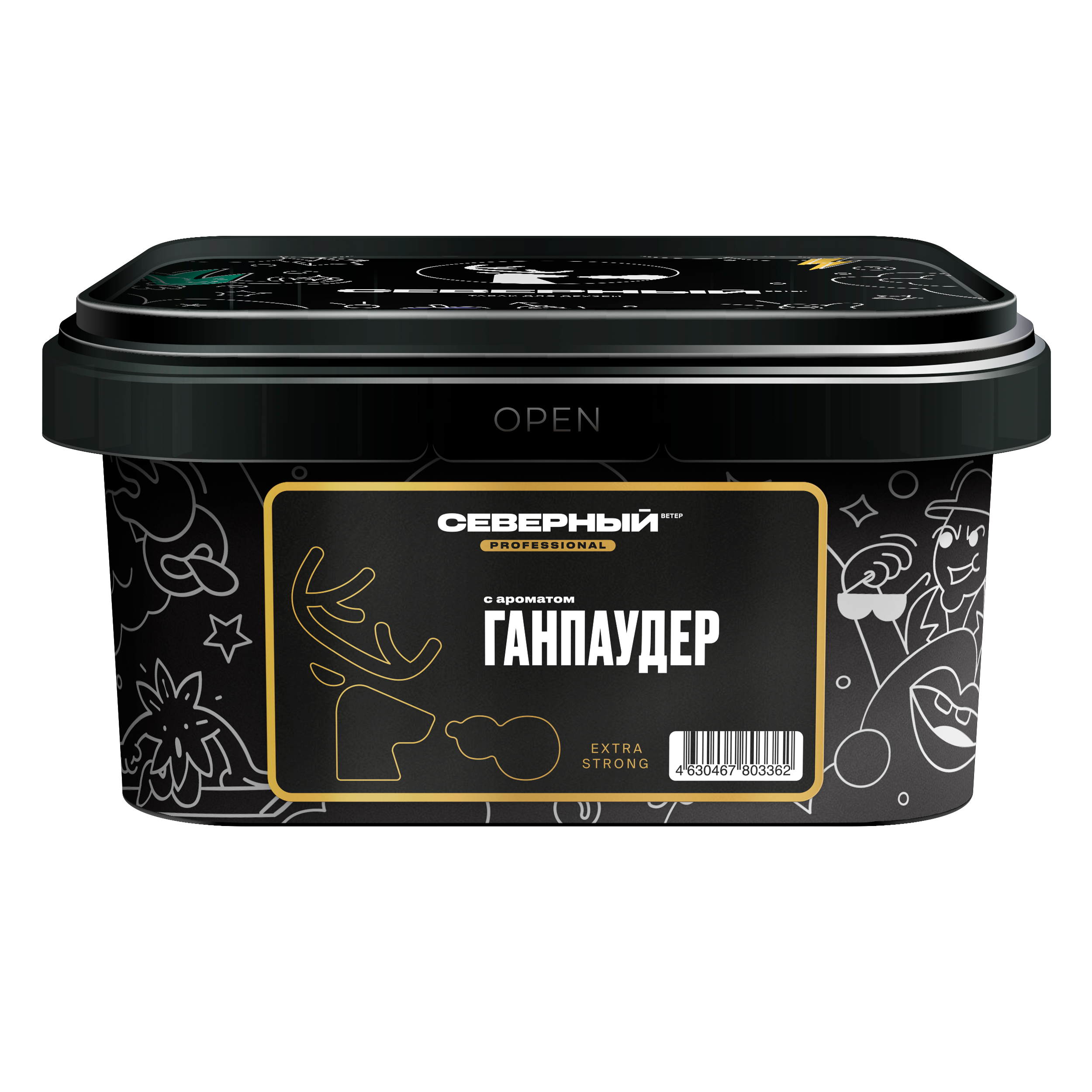 картинка Табак Северный Professional - Ганпаудер 200 гр. от магазина BigSmoke