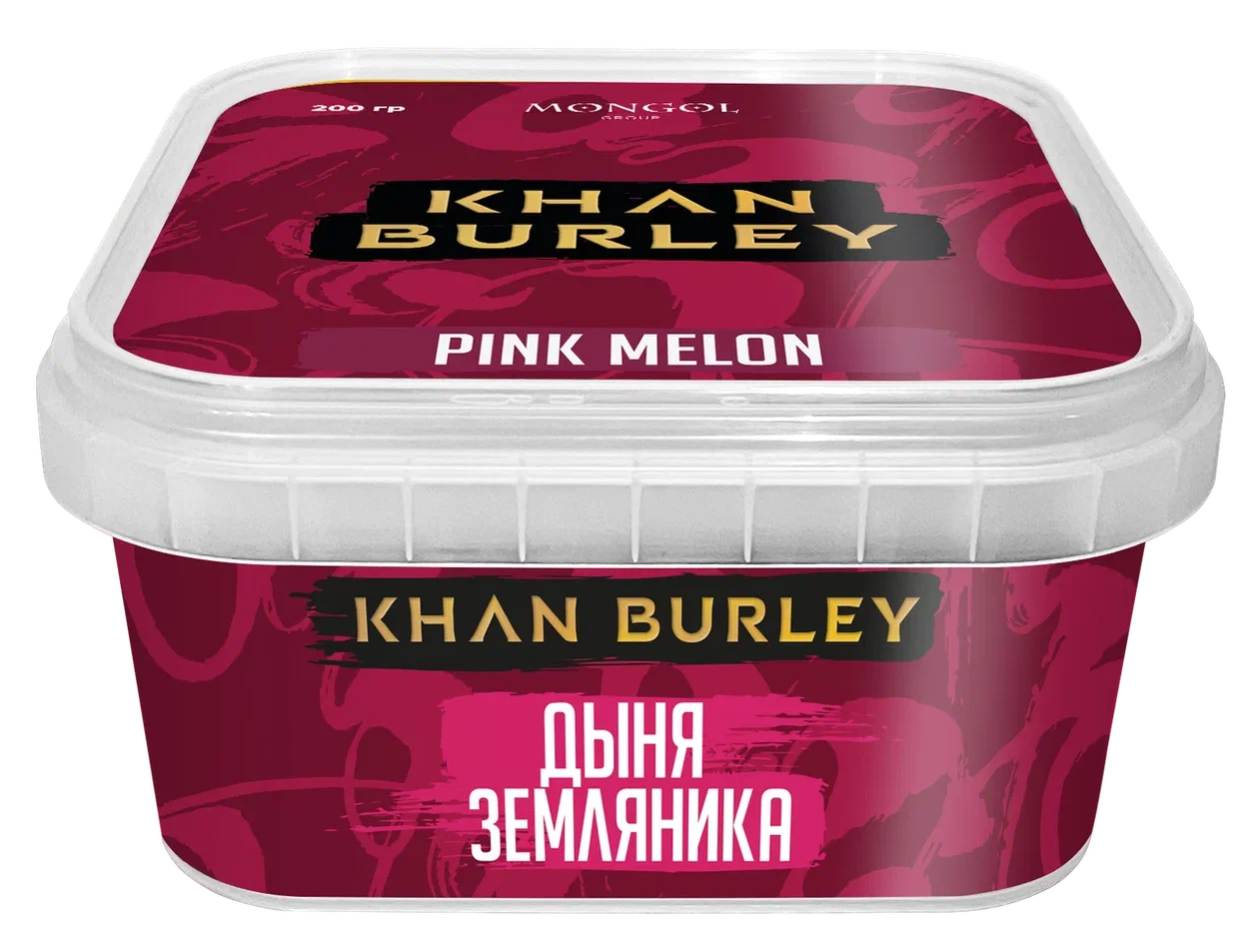 картинка Табак Khan Burley - Дыня Земляника (Pink Melon) 200 гр. от магазина BigSmoke