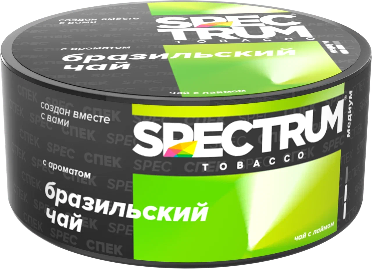 картинка Табак Spectrum Medium - Бразильский Чай 25 гр. от магазина BigSmoke
