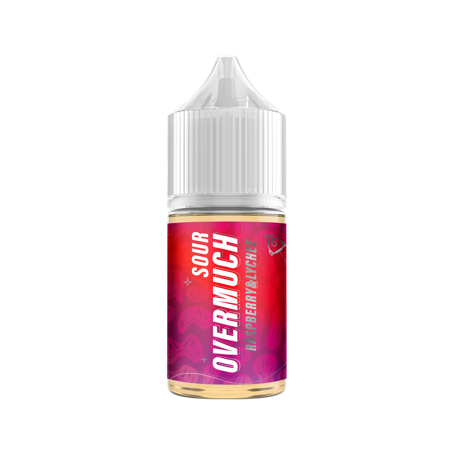 картинка Overmuch Sour Salt 30 мл. 20 мг. - Lychee Raspberry от магазина BigSmoke