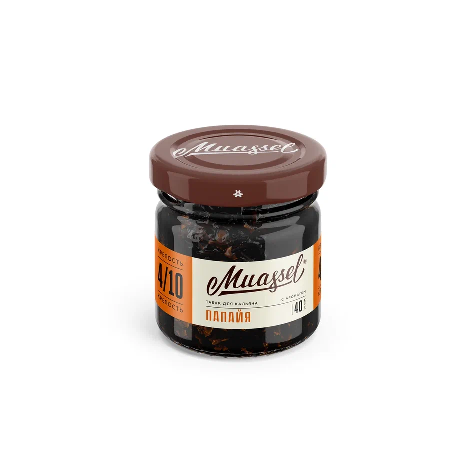 картинка Табак Muassel 4/10 - Папайя 40гр. от магазина BigSmoke