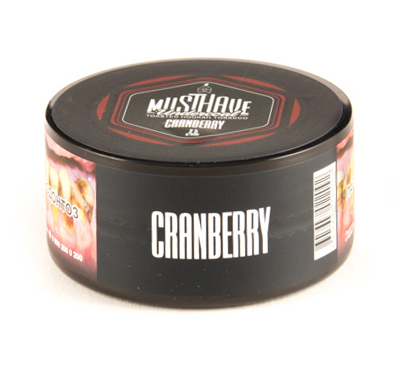 картинка Табак Must Have - Cranberry 25 гр. от магазина BigSmoke