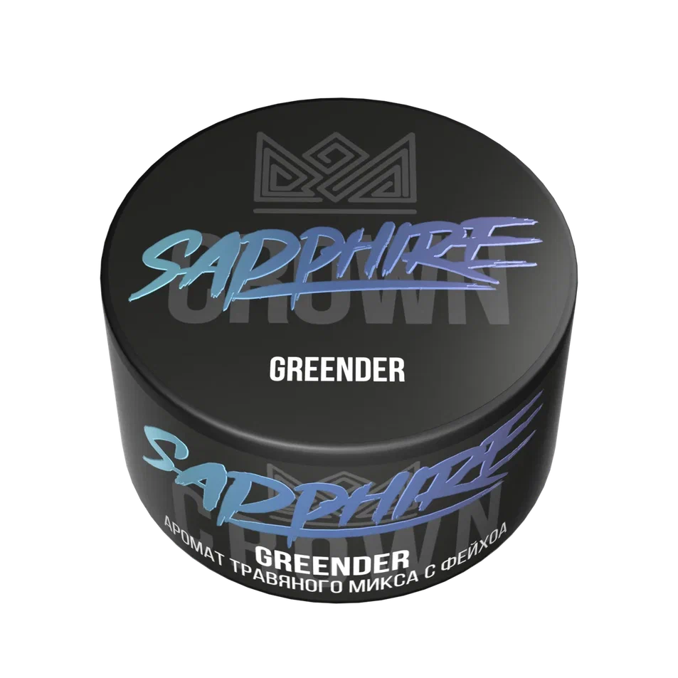 картинка Табак Sapphire Crown - Greender 25 гр. от магазина BigSmoke