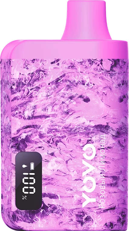 картинка YOVO 7000 - Розовый Лимонад от магазина BigSmoke