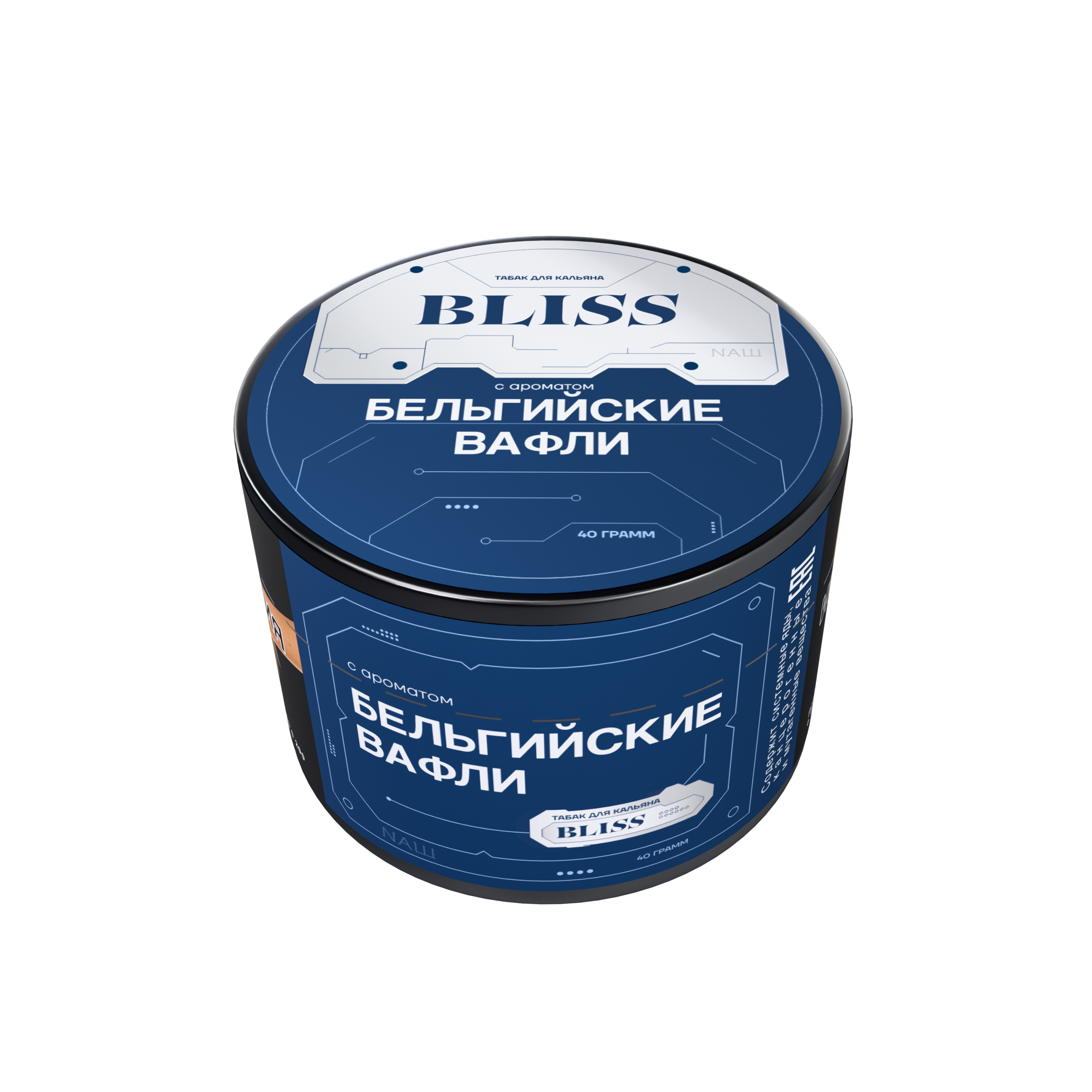 картинка Табак Bliss - Бельгийские Вафли 40 гр. от магазина BigSmoke