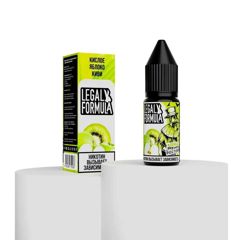 картинка Legal Formula 10ml 2% - Кислое Яблоко Киви от магазина BigSmoke