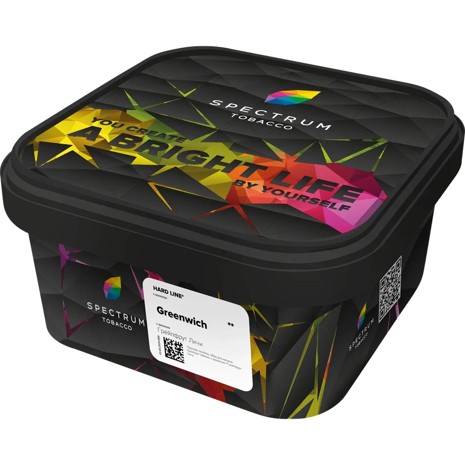 картинка Табак Spectrum Hard Line - Greenwich 200 гр. от магазина BigSmoke