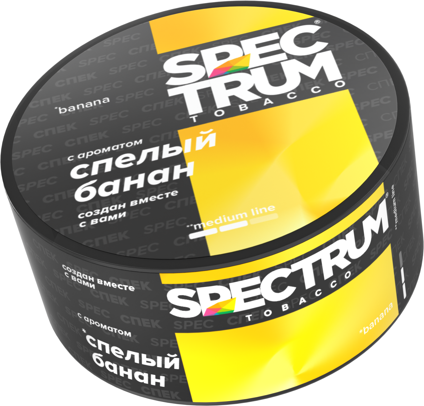 картинка Табак Spectrum Medium - Banana 25 гр. от магазина BigSmoke