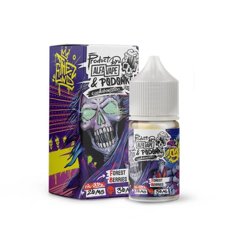 картинка Alfavape X Podonki - Raspberry Pomegranate от магазина BigSmoke