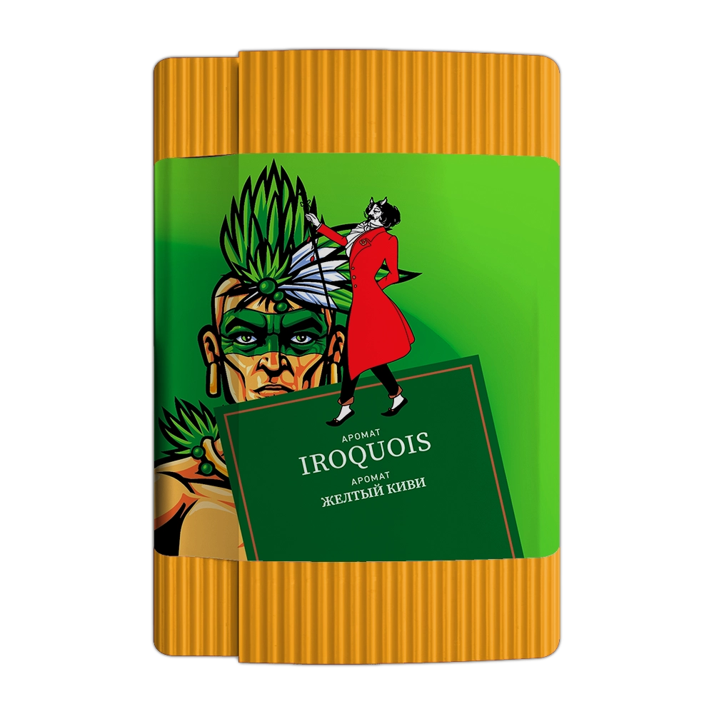 картинка Табак Satyr - IROQUOIS (Желтый Киви) 100 гр. от магазина BigSmoke