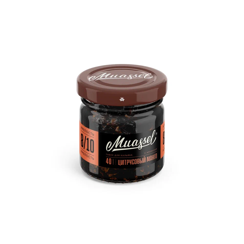 картинка Табак Muassel 8/10 - Цитрусовый Манго 40гр. от магазина BigSmoke