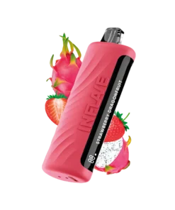 картинка Inflave Omega 10000 - Клубника Драгонфрут от магазина BigSmoke