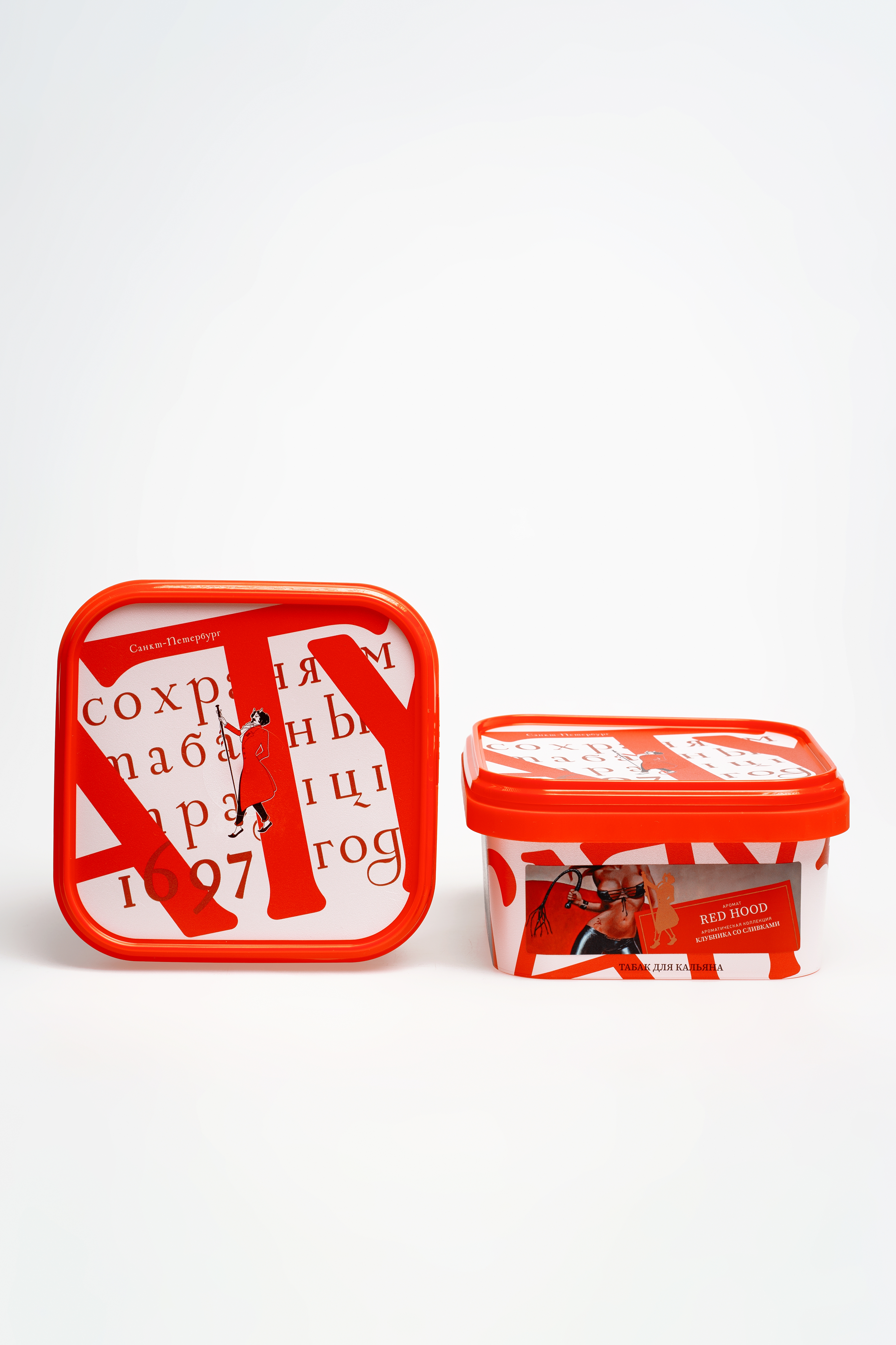 картинка Табак Satyr - Red Hood (Клубника, Сливки) 200 гр. от магазина BigSmoke