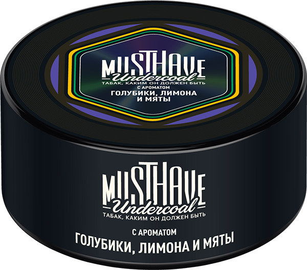 картинка Табак Must Have - С Ароматом Голубики, Лимона и Мяты 125 гр. от магазина BigSmoke