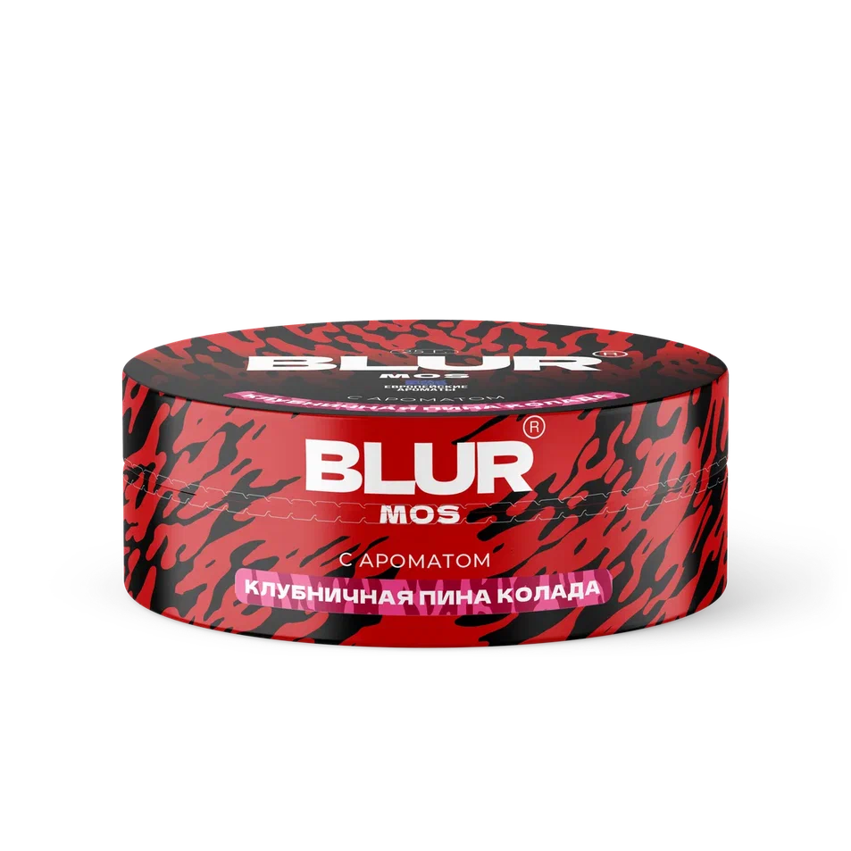 картинка Табак Blur Mos - Клубничная Пина Колада 25 гр. от магазина BigSmoke