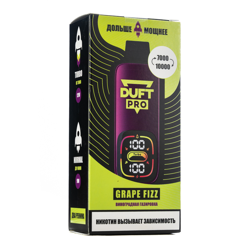 картинка Duft Pro 10000 - Виноградная газировка от магазина BigSmoke