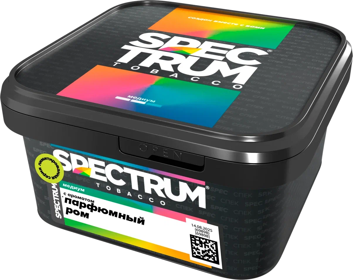 картинка Табак Spectrum Medium - Парфюмный Ром 200 гр. от магазина BigSmoke