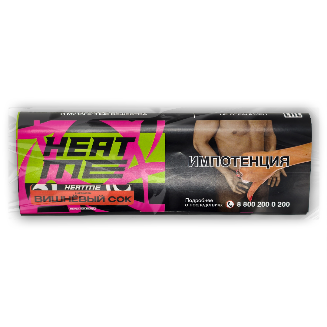 картинка Табак HEAT ME - Cherry Juice (Вишневый Сок) 200 гр. от магазина BigSmoke