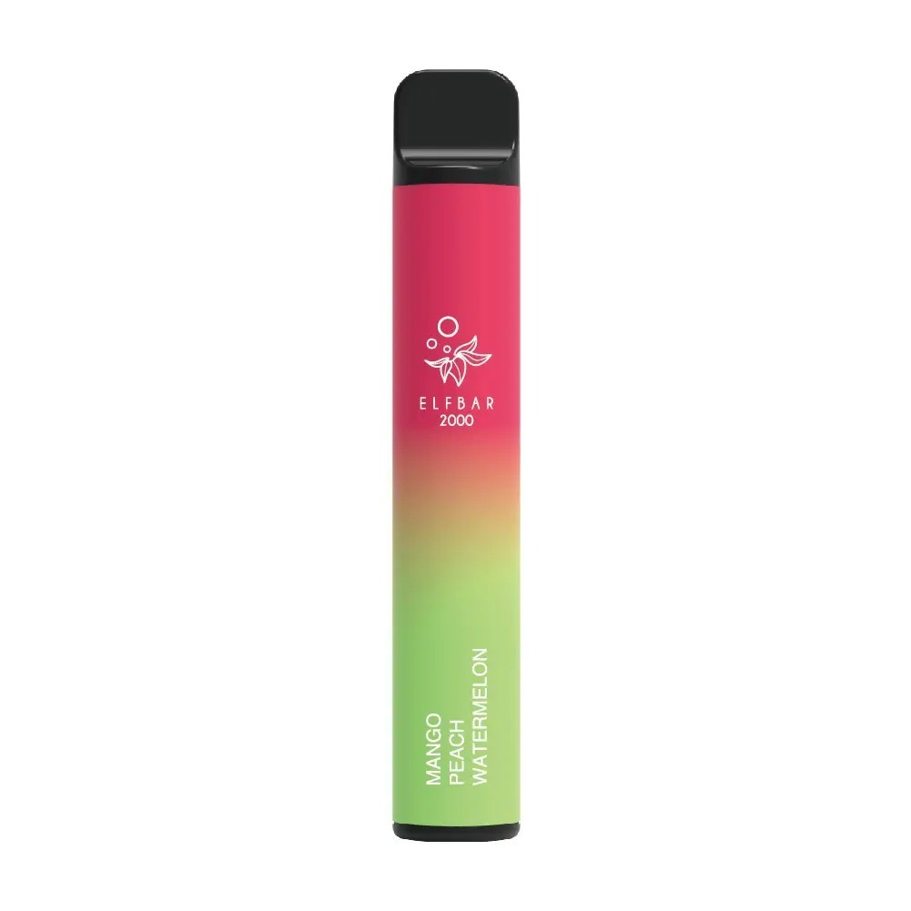 картинка Elf Bar 2000 Peach Mango Watermelon от магазина BigSmoke