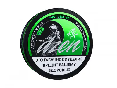 картинка Табак Жевательный DZEN Strong Slim - Mint 9 гр. от магазина BigSmoke
