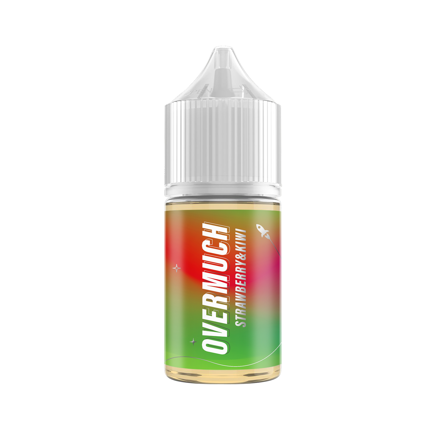 картинка Overmuch Sour Strong 30 мл. 20 мг. - Strawberry Kiwi от магазина BigSmoke
