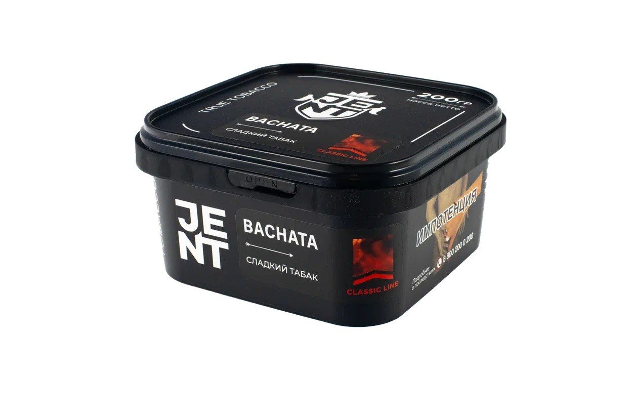картинка Табак Jent - Сладкий табак (Bachata) 200 гр. от магазина BigSmoke