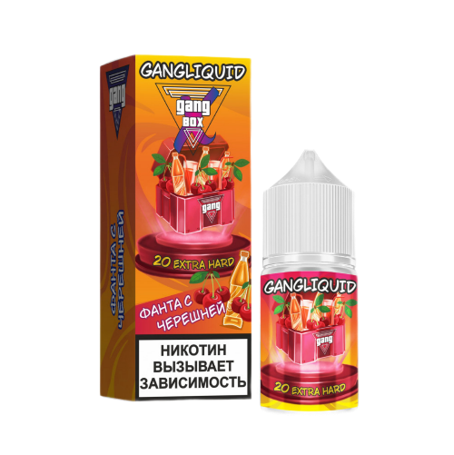 картинка Жидкость GANG XBOX 30ml 2% - Фанта с Черешней от магазина BigSmoke