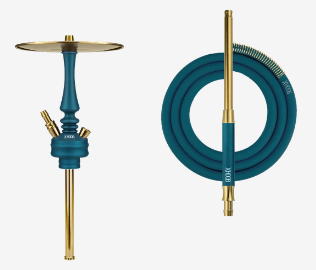 картинка Кальян Hoob - Mars Mini Marine Blue/Gold от магазина BigSmoke