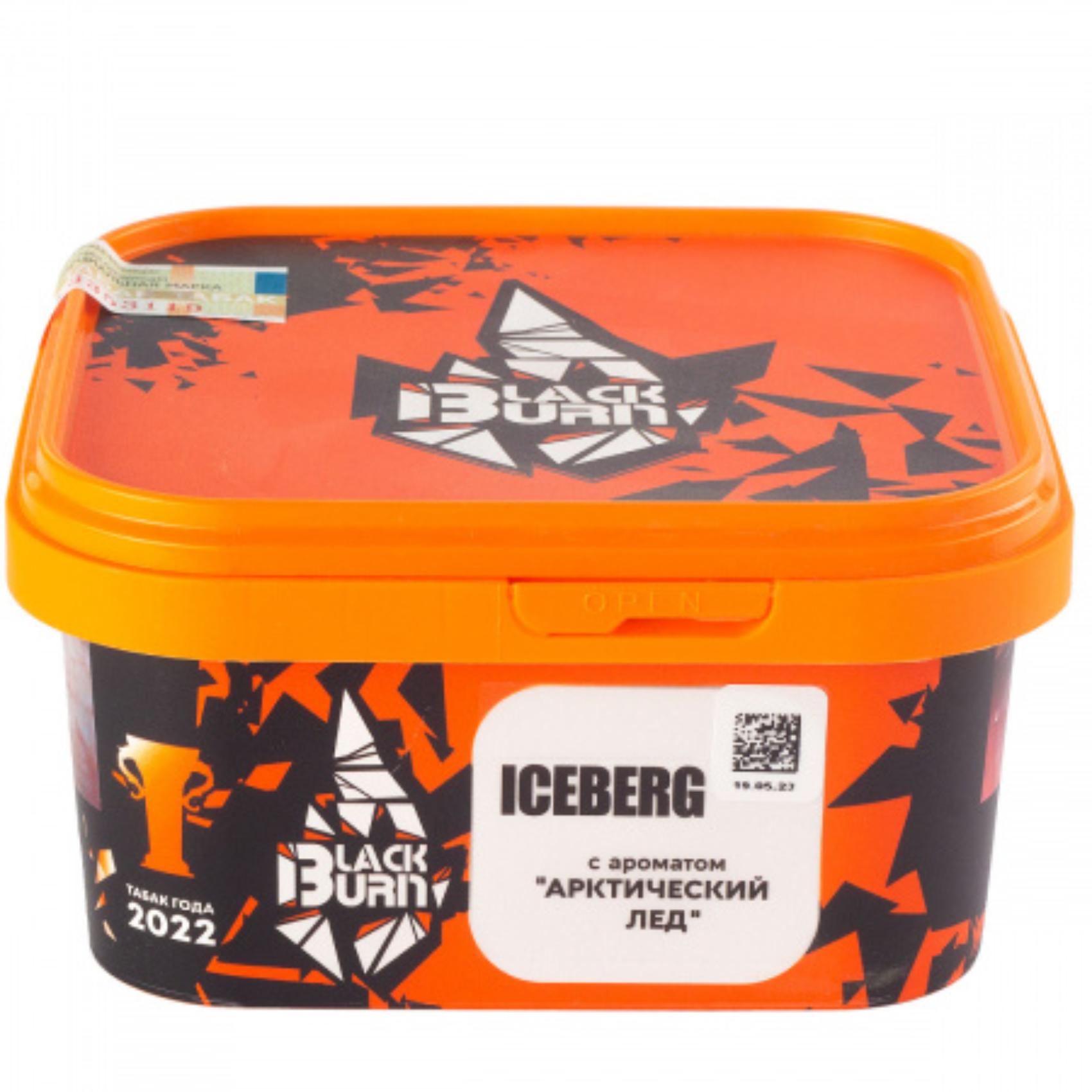 картинка Табак Black Burn - Арктический холод (Iceberg) 200 гр. от магазина BigSmoke