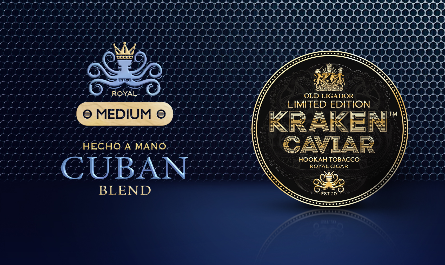 картинка Табак Kraken Line CAVIAR - Cuban Blend 30 гр. от магазина BigSmoke