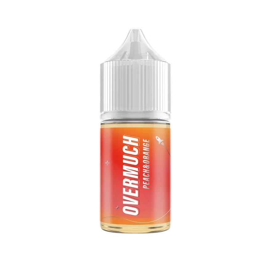 картинка Overmuch Sour Salt 30 мл. 20 мг. - Peach Orange от магазина BigSmoke