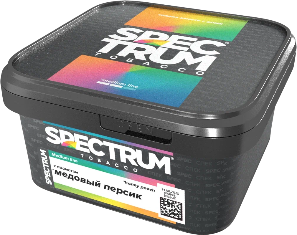 картинка Табак Spectrum Medium - Honey Peach 200 гр. от магазина BigSmoke