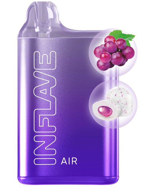 картинка Inflave Air 6000 - Виноградное драже от магазина BigSmoke