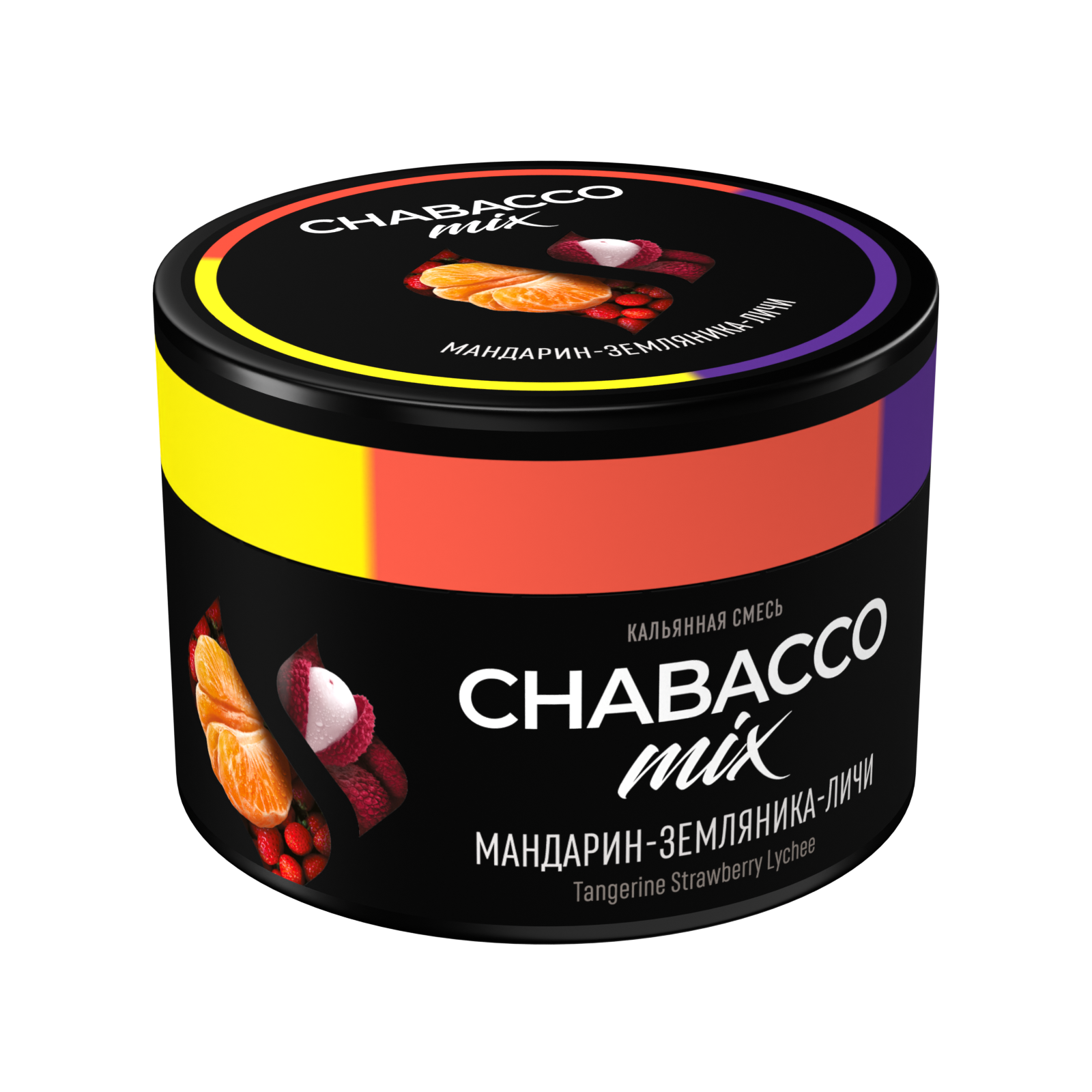картинка Chabacco Mix Medium - Tangerine Strawberry Lychee 40 гр. от магазина BigSmoke