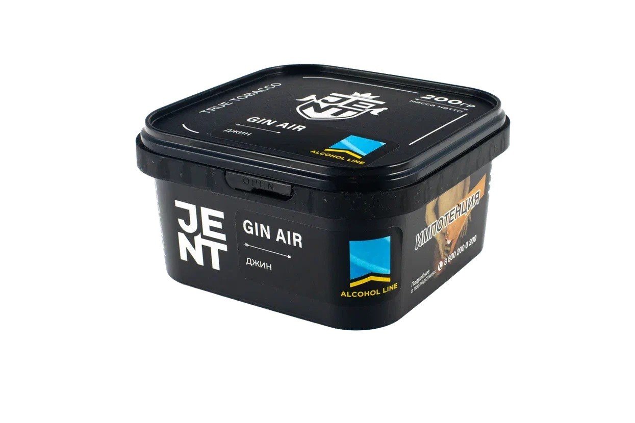 картинка Табак Jent - Джин (Gin Air) 200 гр. от магазина BigSmoke