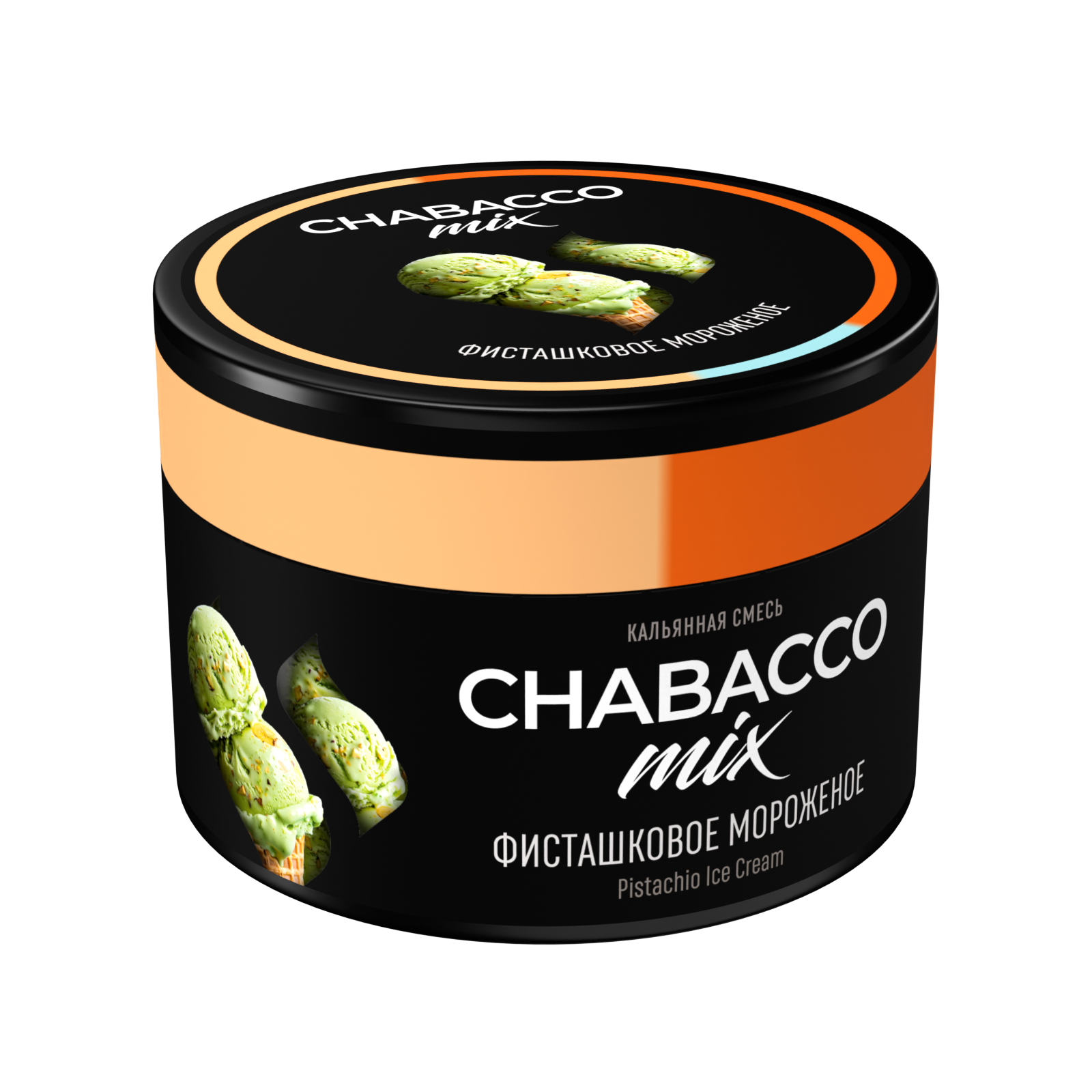 картинка Chabacco Mix Medium - Pistachio Ice Cream 40 гр. от магазина BigSmoke