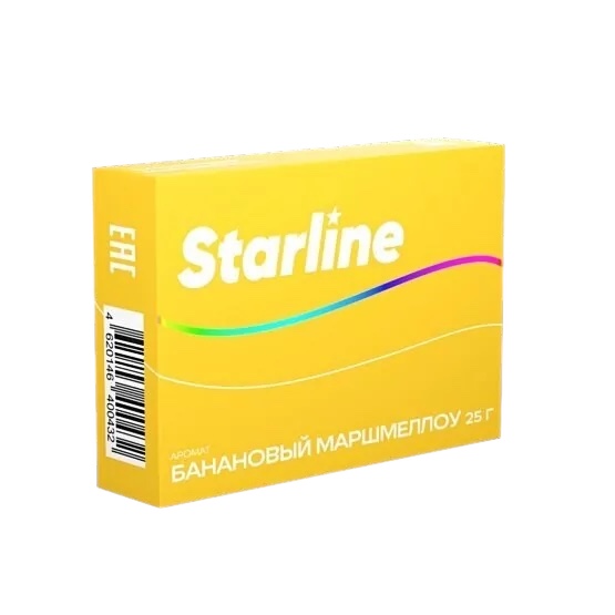 картинка Табак Starline - Банановый Маршмеллоу 25 гр. от магазина BigSmoke