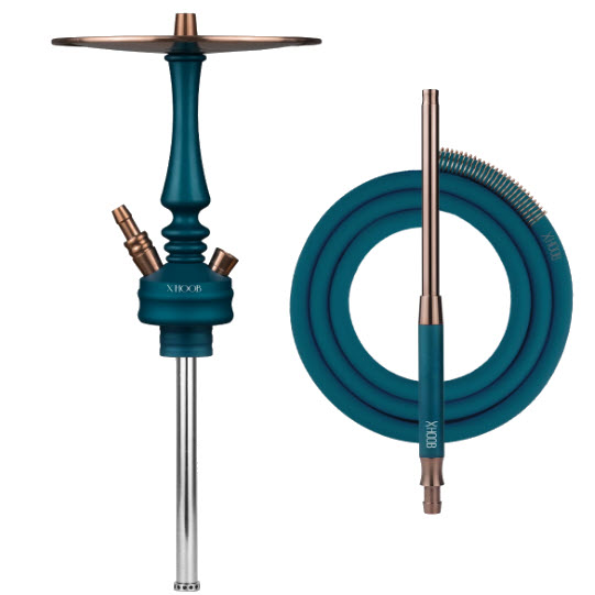 картинка Кальян Hoob - Mars Mini Marine Blue/Space Grey от магазина BigSmoke