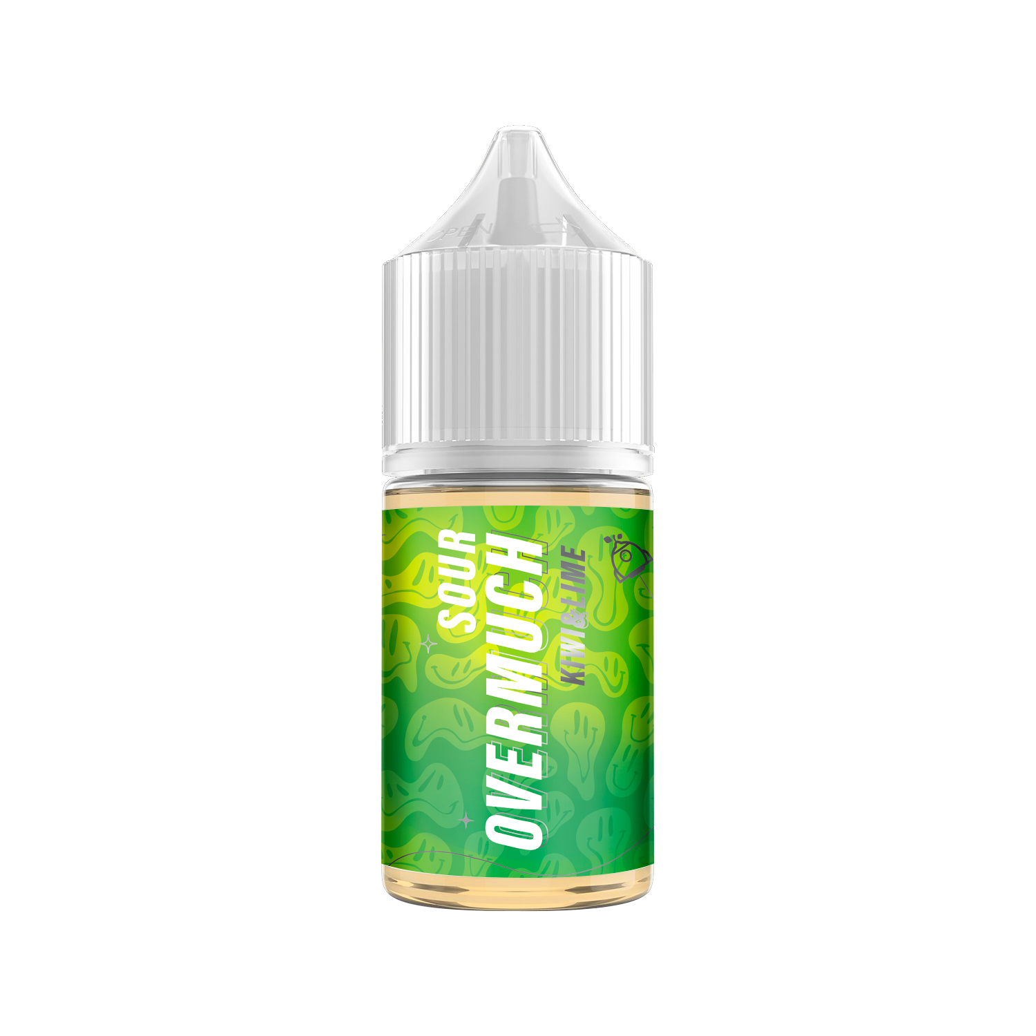 картинка Overmuch Sour Strong 30 мл. 20 мг. - Kiwi Lime от магазина BigSmoke